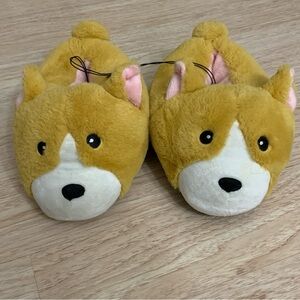 BRAND NEW Forever 21 Corgi Slippers 🐾 (Size S)
